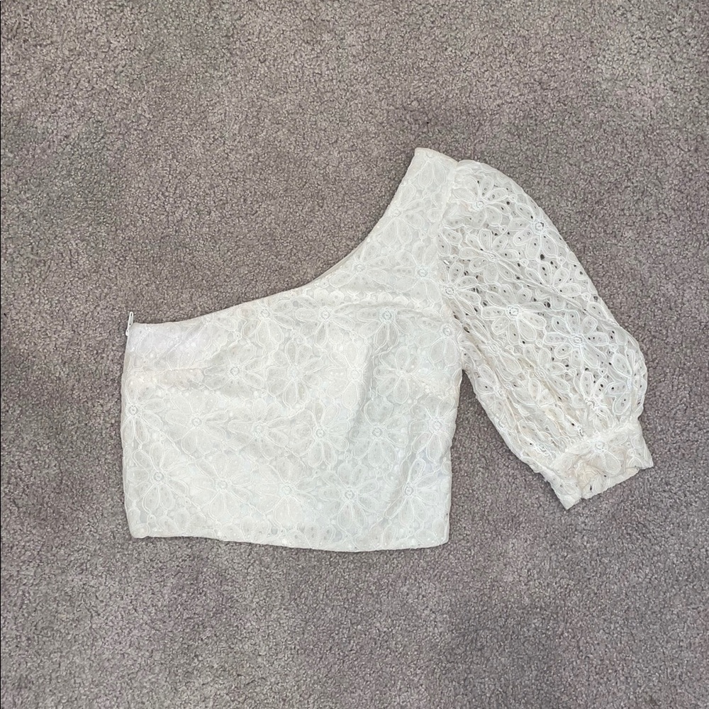 One Shoulder Top Topshop
